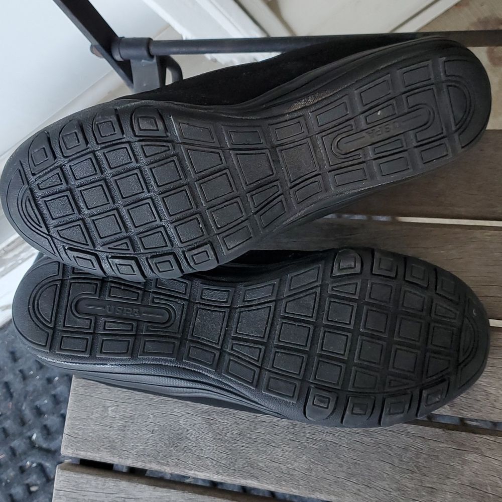 NWOB U.S. Polo Assn. NW8683 Zander Women's Black Sneakers - Size 9M - Picture 8 of 10